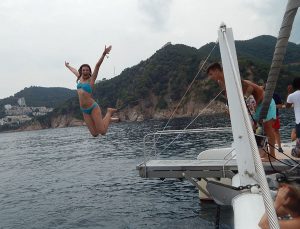 Jugendreisen Blanes - Spanien Costa Brava - Partyboot