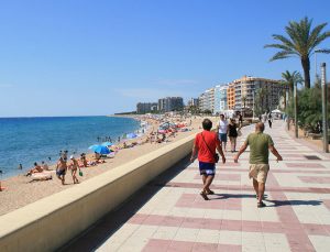 Jugendreisen Blanes Spanien Informationen - Ausblick Promenade
