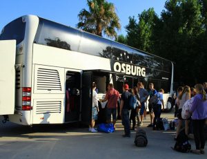 Jugendreisen nach Calella Spanien Anfahrt mit dem Bus