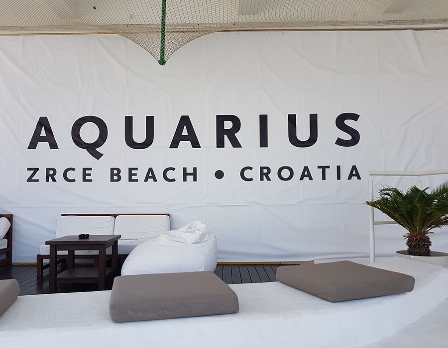 Jugendreisen Novalja Kroatien Informationen Chilloutbereich Open Air Club Aquarius