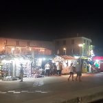 Jugendreisen Novalja Kroatien Informationen Markt am Abend
