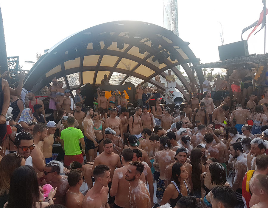 Partyurlaub Bild - Novalja Zrce Beach Kroatien Partybeach NOA Openair