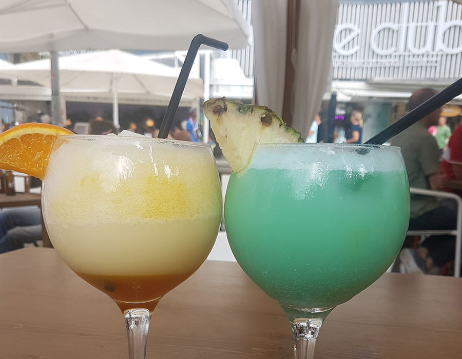 Partyurlaub im September Mallorca Cocktail an der Schinkenstraße