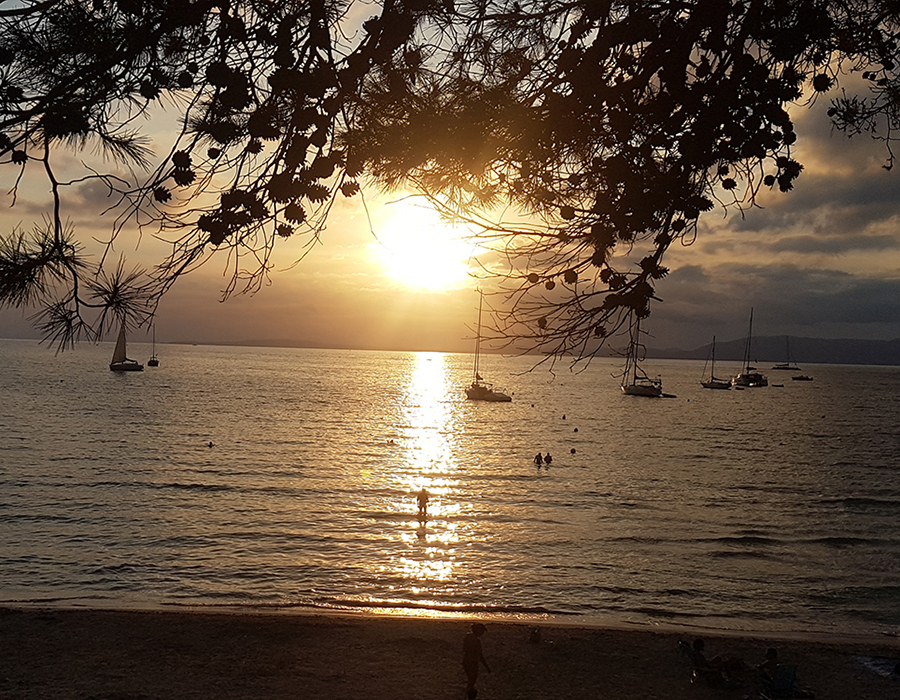 Partyurlaub im September Mallorca - Sonnenuntergang mit Flair