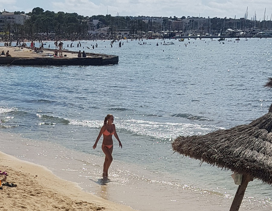 Partyurlaub im September Mallorca - Strand La Palma