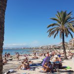 Partyurlaub im September Mallorca Strand La Palma
