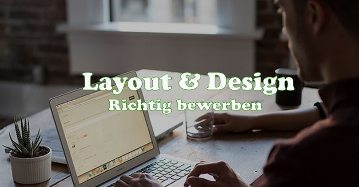 Bewerbungsunterlagen Layout & Design