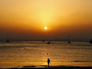 Sonnenuntergang September 2019 auf Mallorca