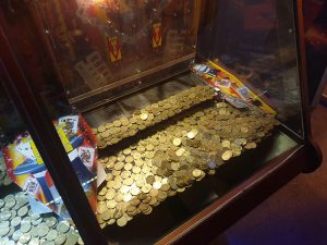 Spielhalle Cala Ratjada hier Schiebeautomat mit 20Cent Münzen