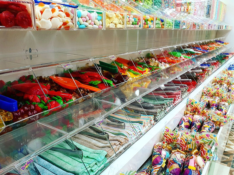 Süßwaren in Cala Ratjada auf der Shoppingmeile