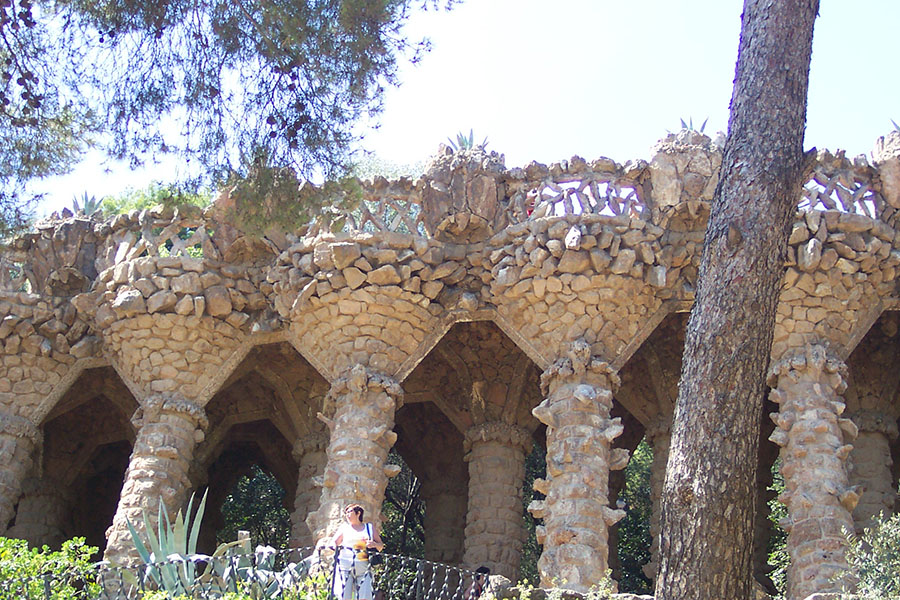 Sehenswürdigkeiten Barcelona Werke von Antoni Gaudi im Park Güell