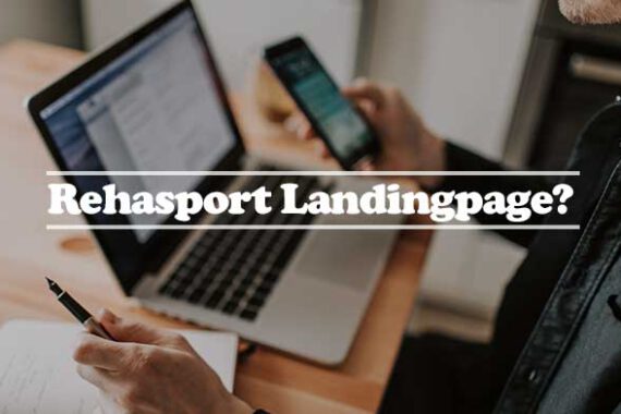 Rehasport Landingpage schalten und Online Positionierung Tipps Online-Marketing