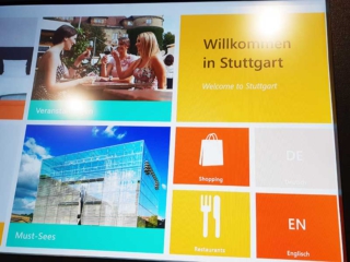 Option für eigenen Messestand Aufnahme in ein Aussteller Verzeichnis