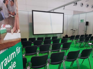 Rehasport Messe Vortrag - hier Raum auf der TheraPro in Stuttgart