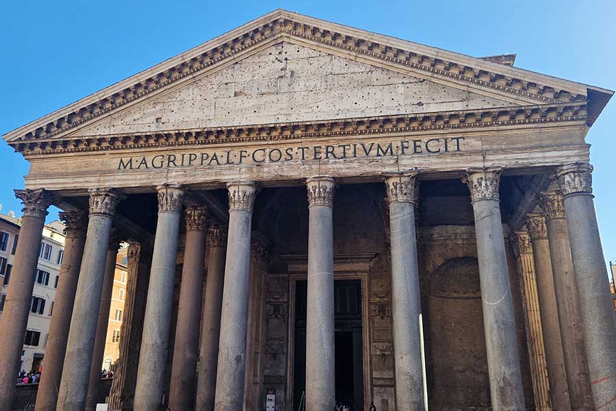 Städtereise Rom hier Sehenswürdigkeit Pantheon