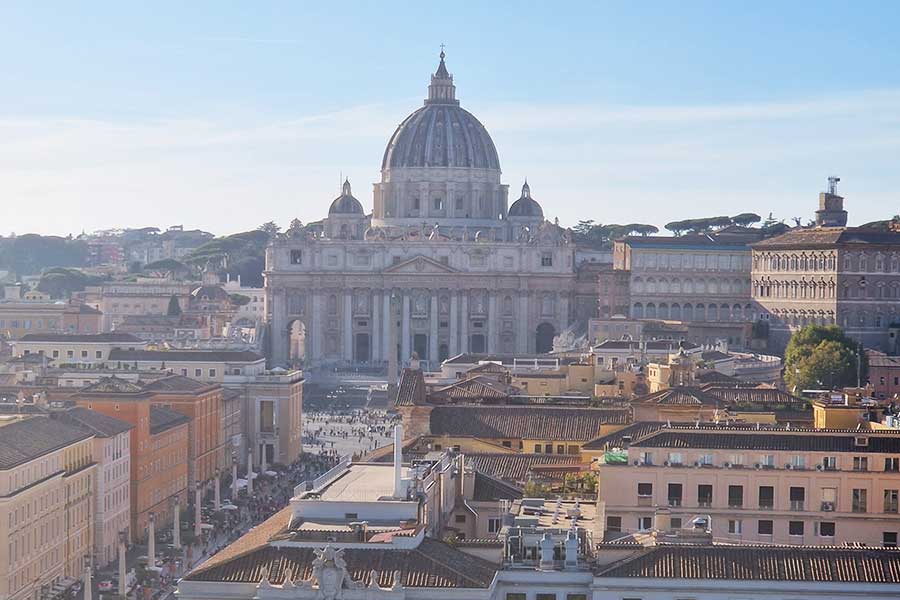 Vatikanstadt Sehenswürdigkeit Städtreise Rom im Oktober